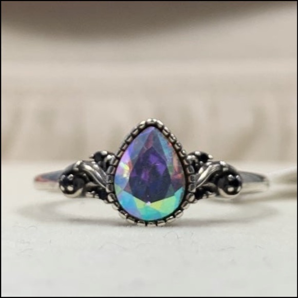 Fragrant Jewels Coven Light Satin Ring - Size 10 - Picture 10 of 11